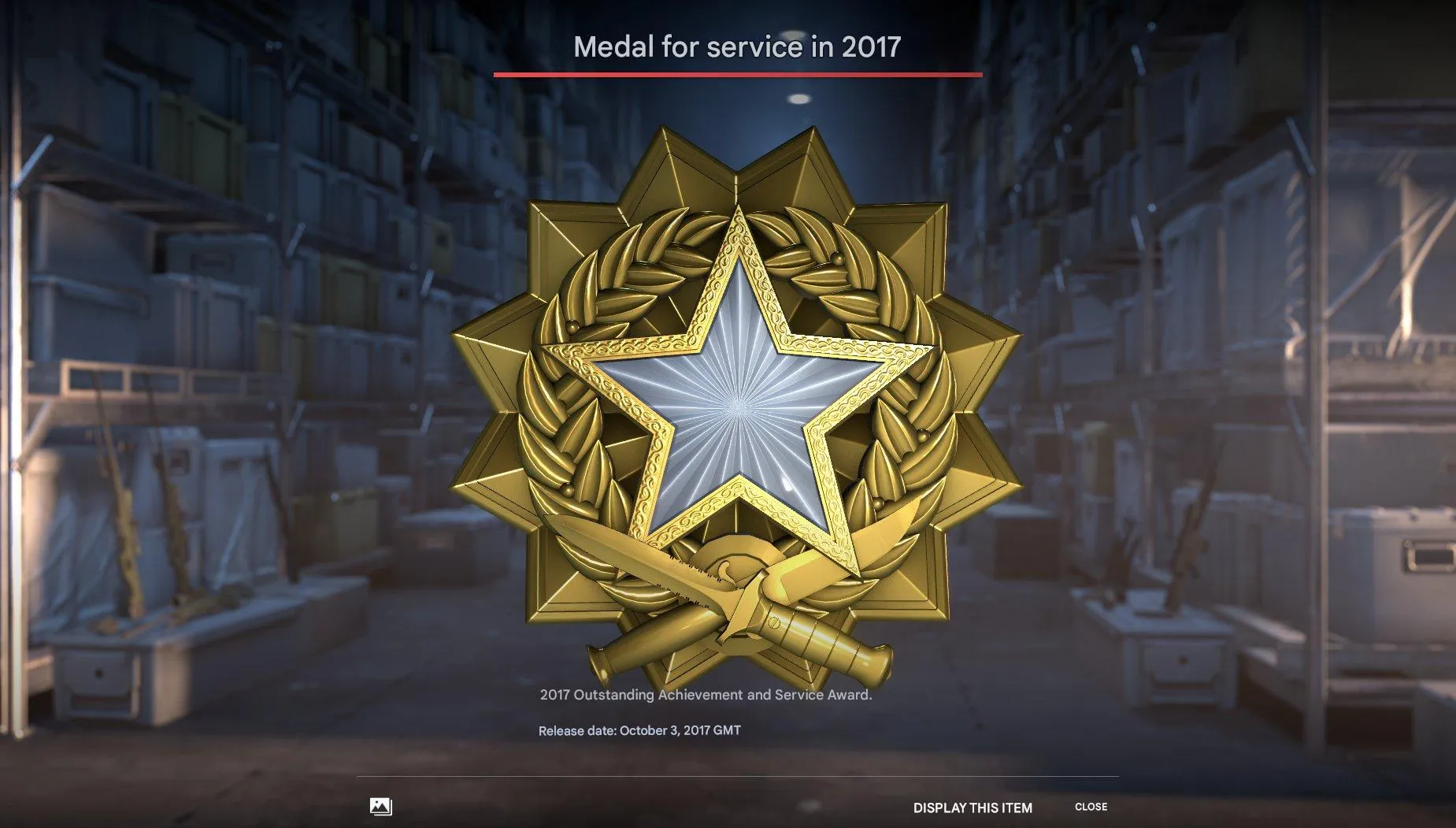CS194 Prime Status + 6 Unique Medals + 1,127 Hours + Rank 12 + 2015 Blue Service Medal 